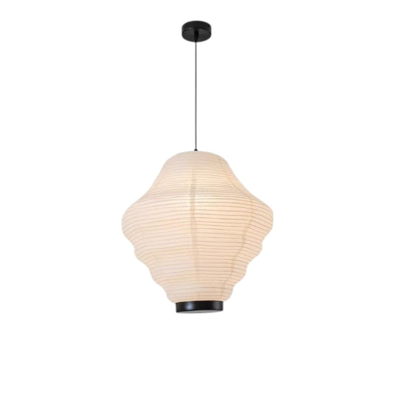 Wabi Sabi Rice Paper Pendant Light
