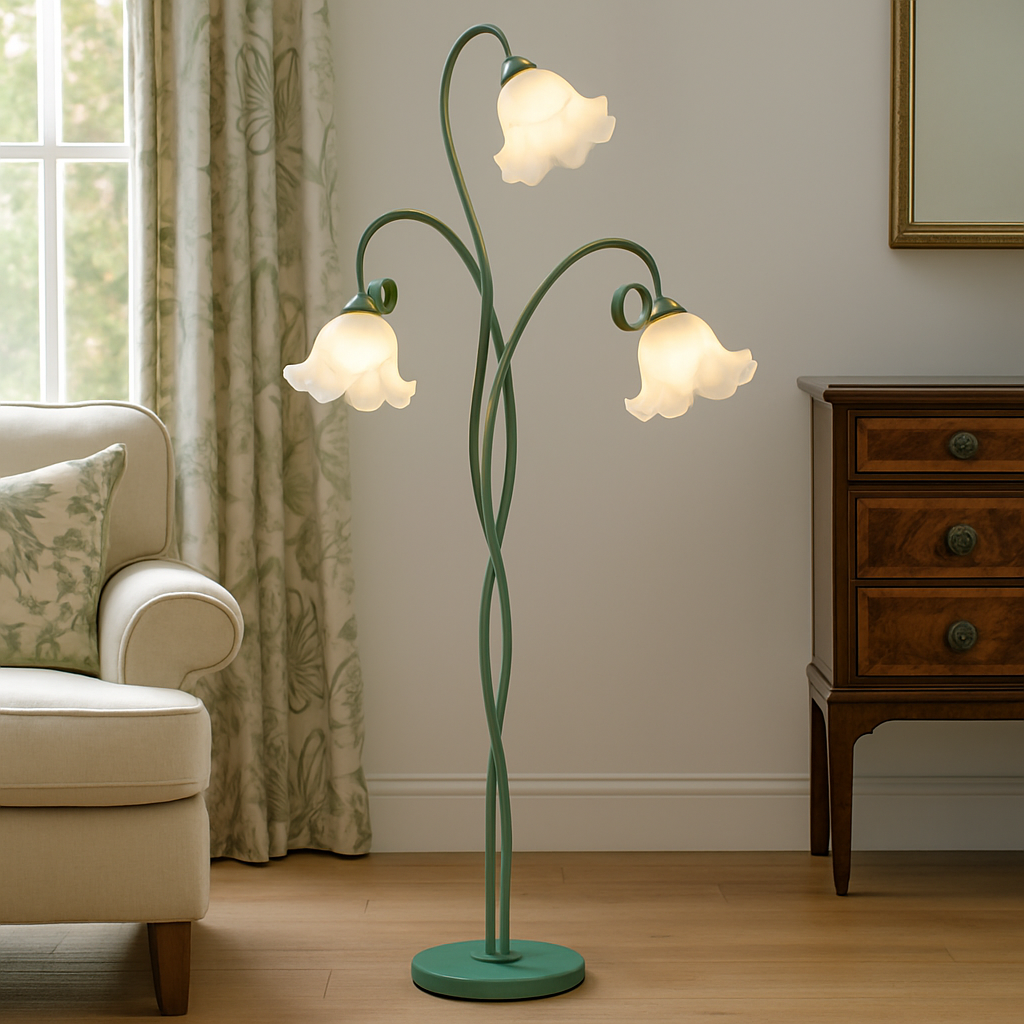 Calla Flowers floor lamp
