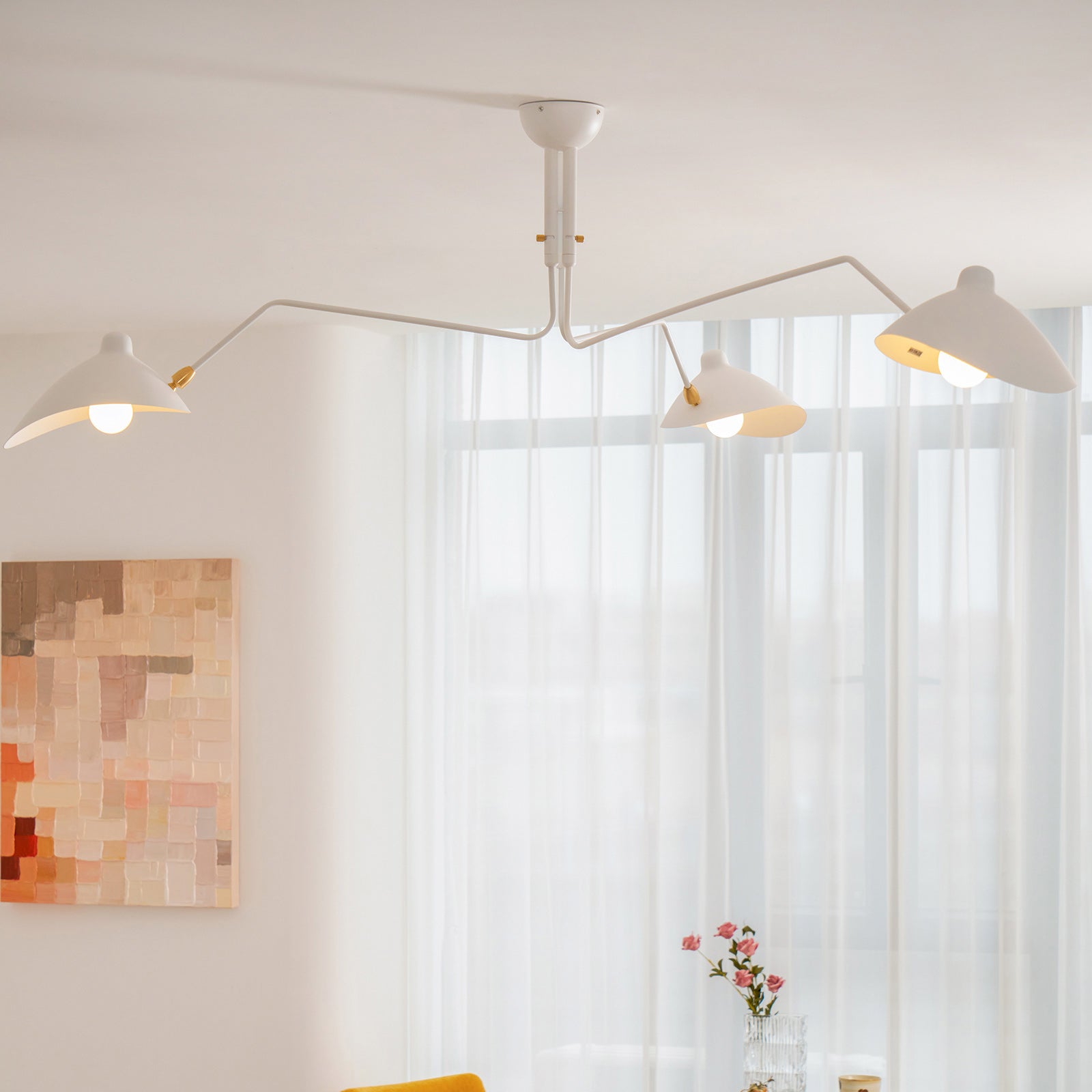 Serge Mouille Ceiling Light